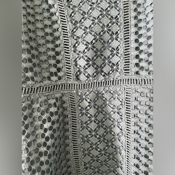 Abercrombie & Fitch XS multi stitch embroidered spaghetti strap mini dress - Picture 2 of 9